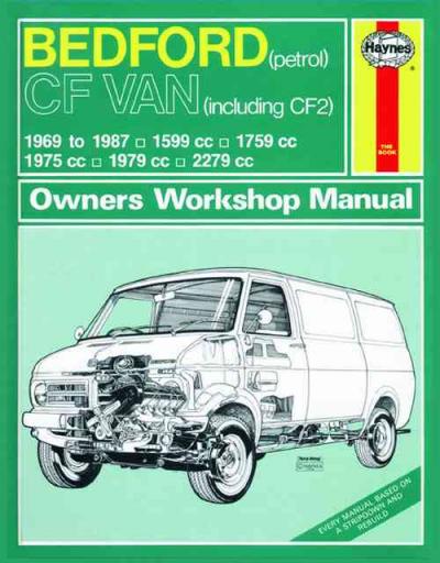 Bedford CF Petrol 1969-1987 Haynes Service Repair Manual   USED