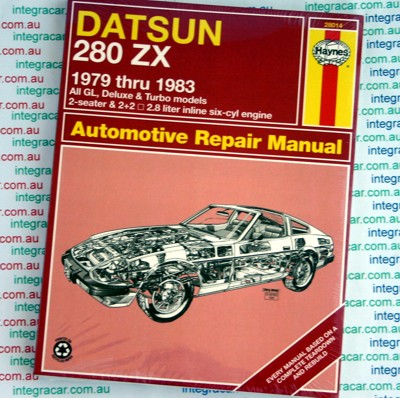 Datsun 280ZX 1979 1983 Haynes Service Repair Manual    