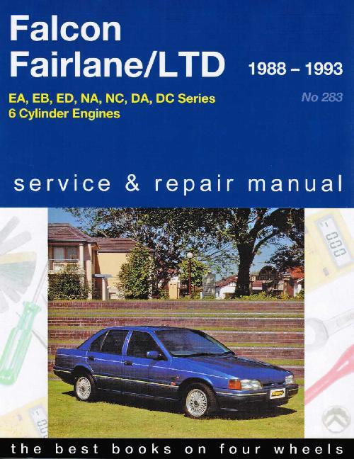 Ford Falcon Fairlane LTD Ute Van EA EB ED LTD 1988 1995   