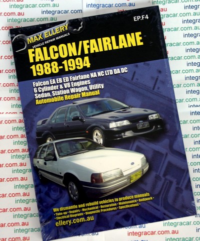 Ford Falcon Fairlane EA EB ED repair manual 1988-1994 NEW