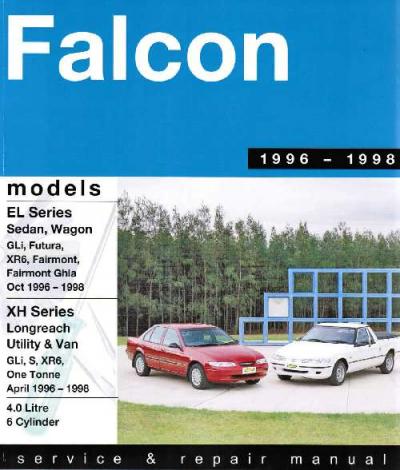 Ford Falcon EL XH Ute Van 1996 1998 Gregorys Service Repair Manual   