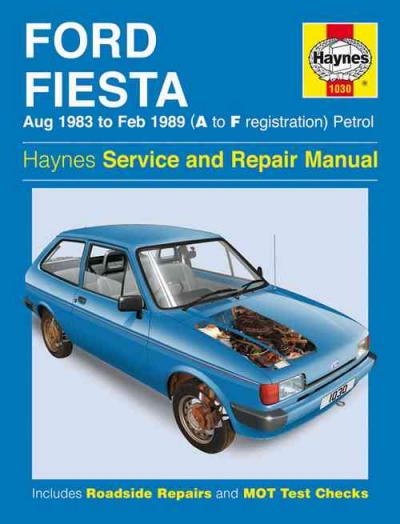 Ford Fiesta Petrol 1983-1989 Haynes Service Repair Manual  USED