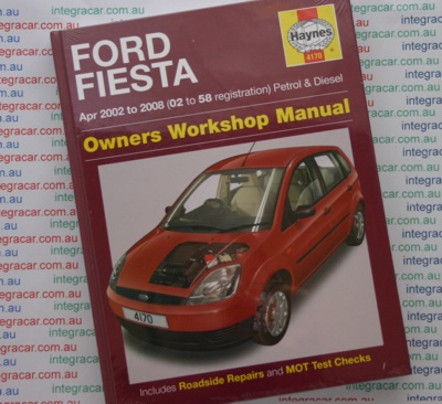 Ford Fiesta Petrol Diesel 2002 2008 Haynes Workshop Manual    UK