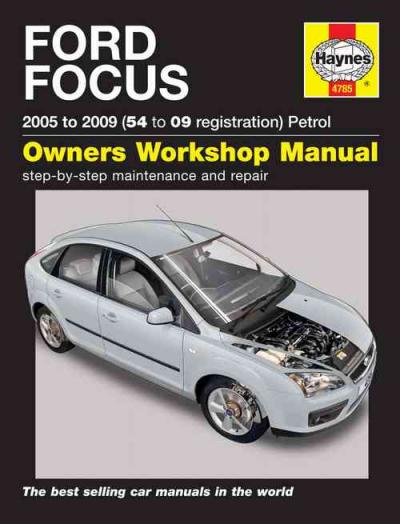 Ford Focus Petrol 2005-2009 Haynes Service Repair Manual UK - sagin 