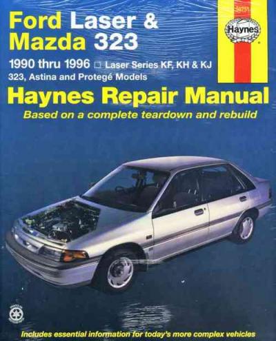 Ford Laser Mazda 323 1990-1996 Haynes Repair Manual  USED