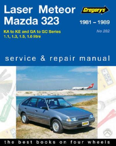 Ford Laser Meteor Mazda 323 1981 1989 Gregorys Service Repair Manual 