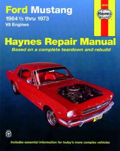 Ford Mustang V8 1964 1973 Haynes Service Repair Manual    