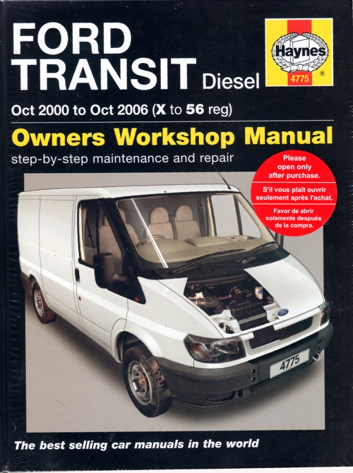 Ford Transit Diesel 2000-2006 Haynes Service Repair Manual   