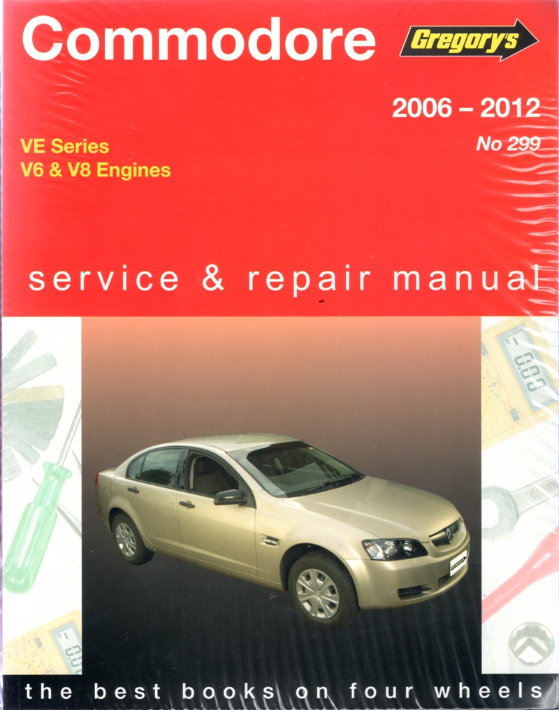 Holden Commodore VE Series 2006-2012 Gregorys workshop repair Manual   