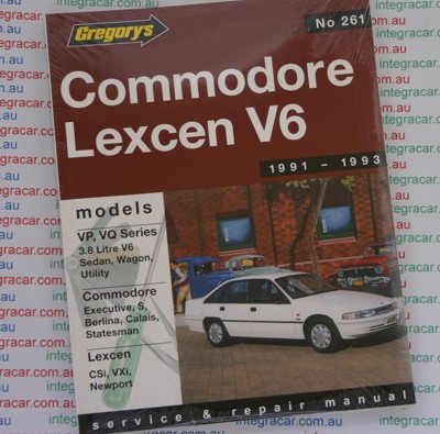 Holden Commodore VP VQ Toyota Lexcen V6 1991 1993   