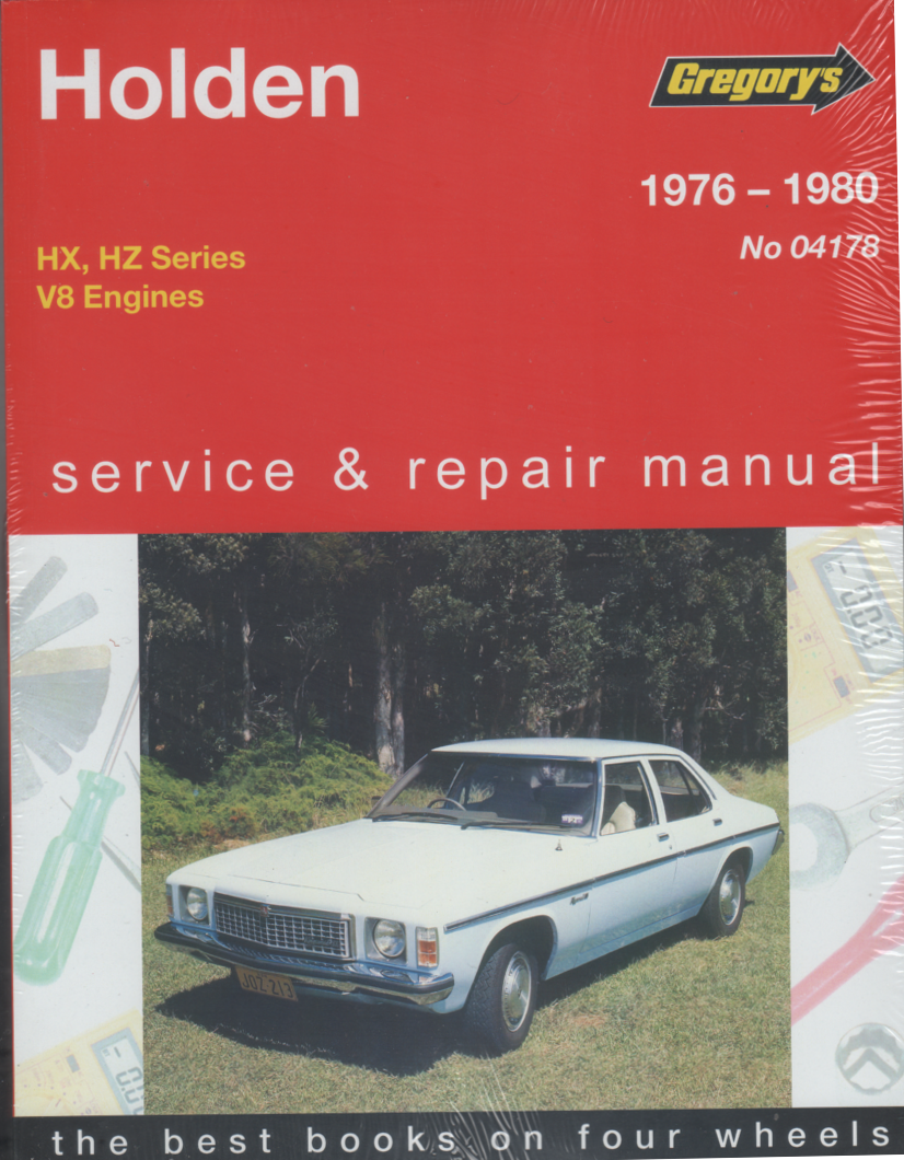 Holden HX HZ 8 cyl 1976-1980 Gregorys Service Repair Manual   