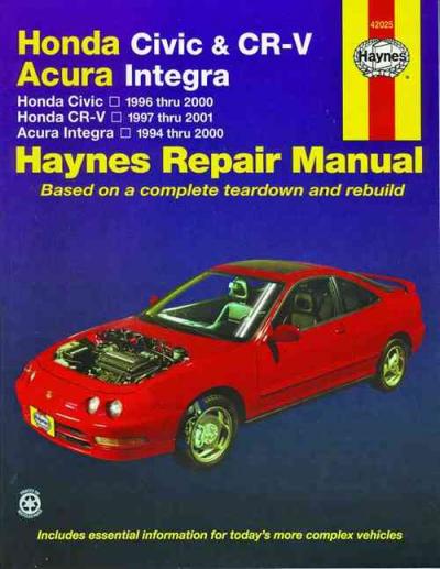 Honda Civic CR V CRV Acura Integra 1994 2001    
