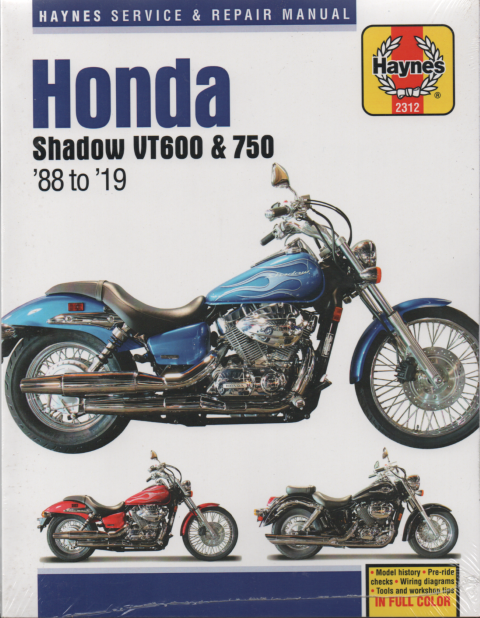 Honda Shadow VT600 & VT750 Automotive Repair Manual