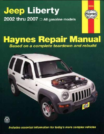 2007 Jeep liberty owners manual online