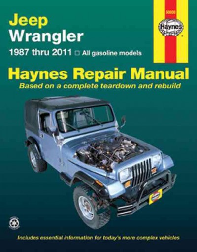 1989 Jeep wrangler yj repair manual #5