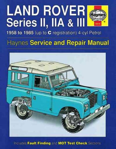 landrover hayne manual