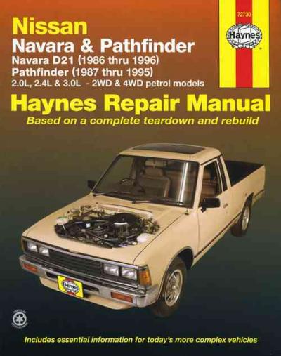 Nissan Navara D21 Pathfinder 1986-1996 Haynes Service Repair Manual 