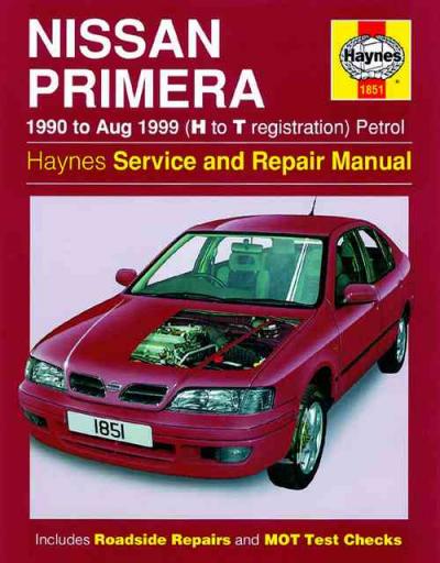 Nissan Primera Petrol 1990-1999 Haynes Service Repair Manual   USED