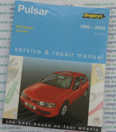 Nissan Pulsar N15 1995 2000 Gregorys Service Repair Manual   