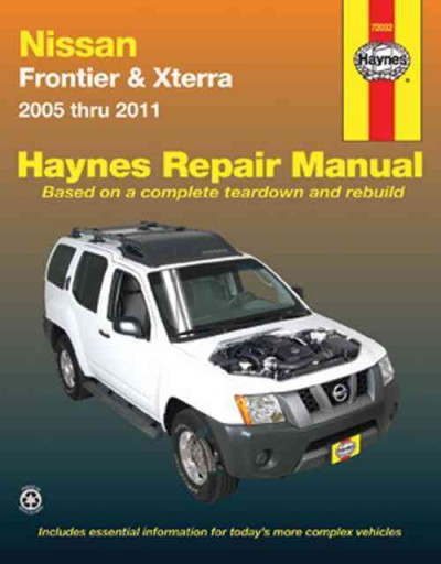 2005 Nissan xterra service maintenance guide #2