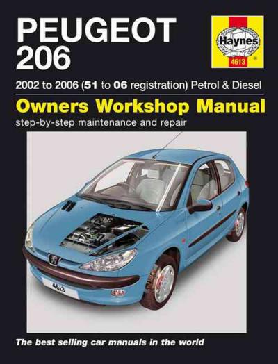 Peugeot 206 Petrol Diesel 2002 2006 Haynes Service Repair Manual   