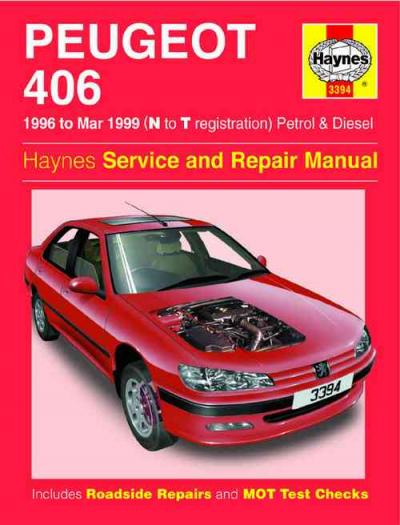 Peugeot 406 Petrol Diesel 1996-1999 Haynes Service Repair Manual   USED
