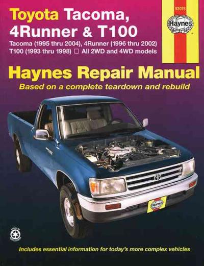 1993 toyota 4runner owners manual pdf #6