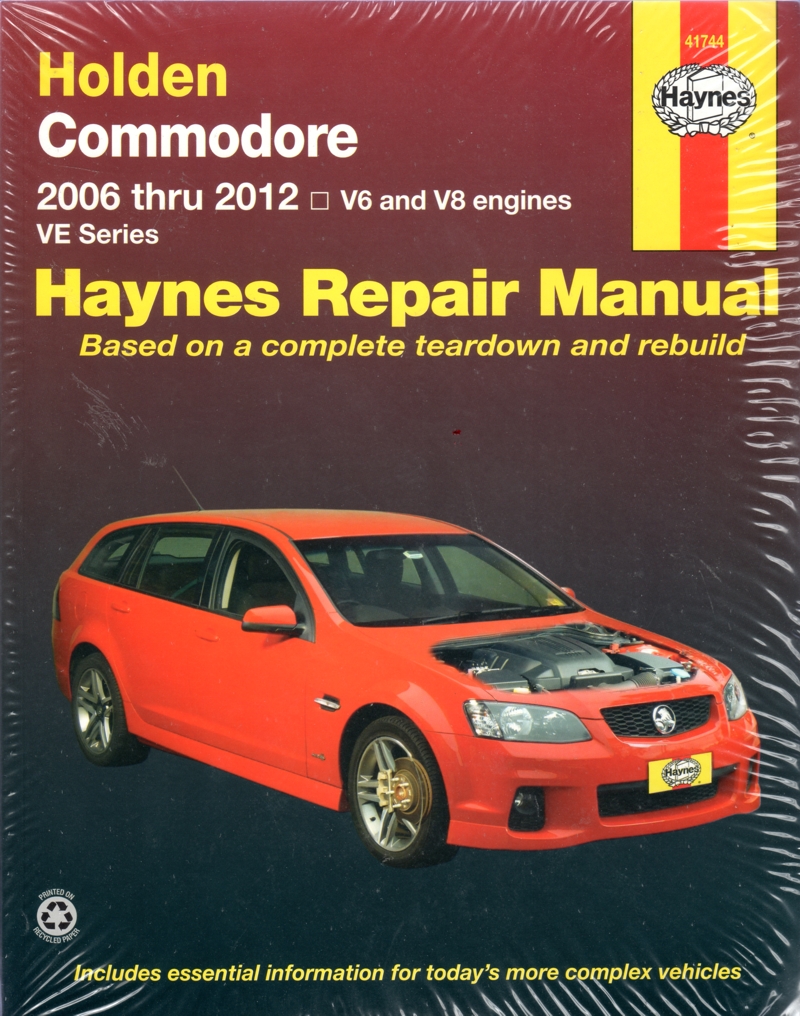 Holden Commodore VE Series 2006-2012 Haynes workshop ...
