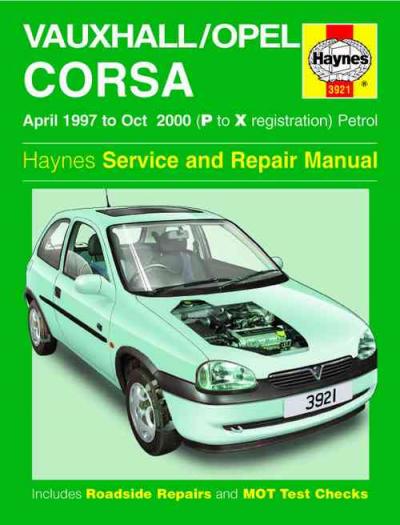 Holden Barina (Vauxhall Opel Corsa) 1997-2000 Haynes ...