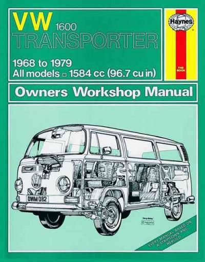Volkswagen VW Transporter 1600 1968 1979 Haynes Service Repair Manual   