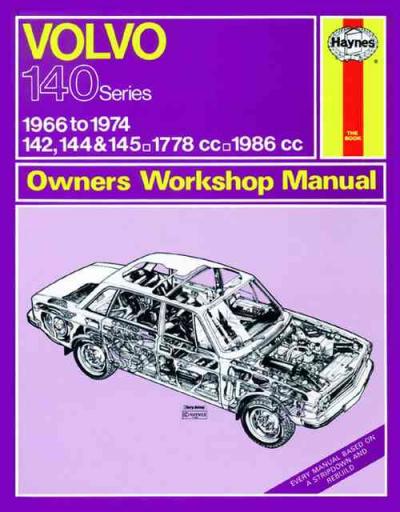 Volvo 142 144 145 1966-1974 Haynes Service Repair Manual USED