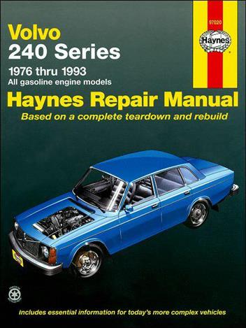Volvo 240 Series (1976-1993) Automotive Repair Manual
