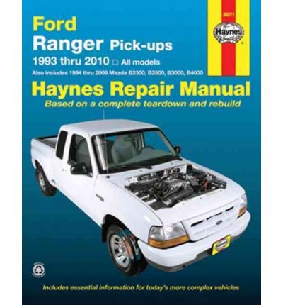 Ford Ranger Pick Ups Service and Repair Manual - sagin workshop car