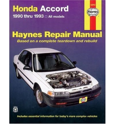 Honda Accord (1990-1993) Automotive Repair Manual