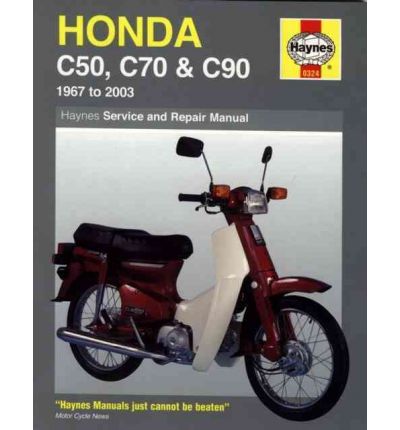 Honda C50, C70 and C90 Service and Repair Manual