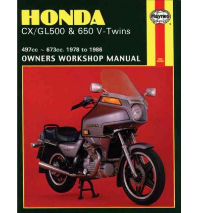 Honda CX/GL500 and 650 V-Twins 1978-86 Owner's Workshop Manual