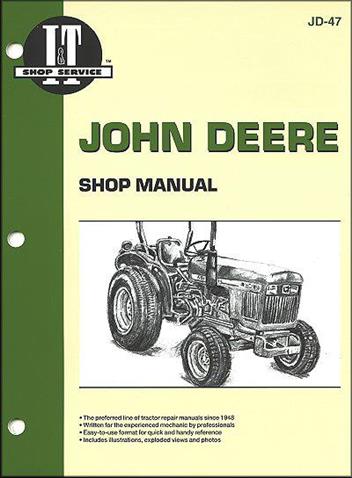 John Deere Farm Tractor Owners Service & Repair Manual