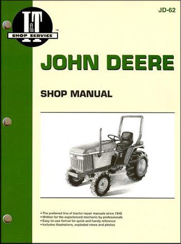 John Deere Farm Tractor Owners Service & Repair Manual