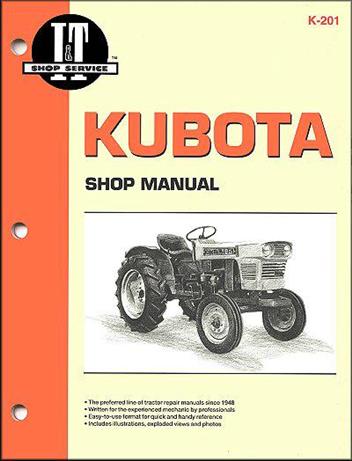 Kubota Farm Tractor Owners Service & Repair Manual
