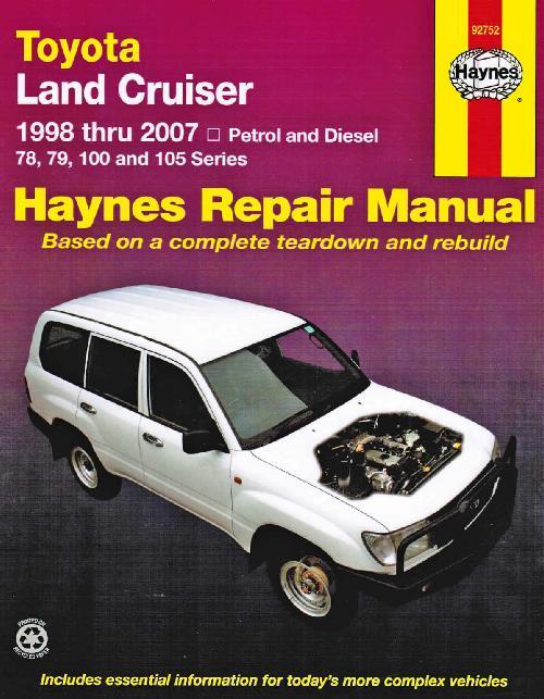 Toyota land cruiser online repair manual
