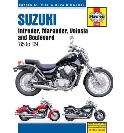 Suzuki Intruder Marauder Volosia Automotive Repair Manual