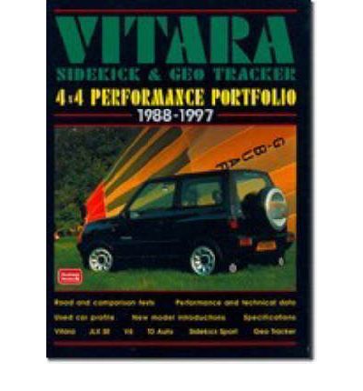 Suzuki Vitara, Sidekick and Geo Tracker 4 X 4 Performance Portfolio, 1988-97