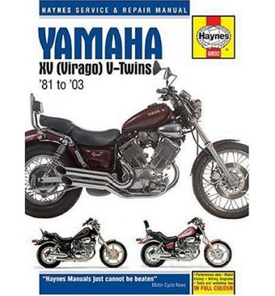 Yamaha XV Virago V-twins Service and Repair Manual