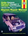 Chrysler Town Country 1984-1995 Haynes Service Repair Manual  USED