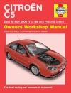 Citroen C5 Petrol Diesel 2001-2008 Haynes Service Repair Manual   
