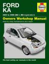Ford Ka Petrol 2003-2008 Haynes Service Repair Manual   