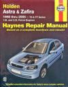 Holden Astra TS Zafira TT 1998 2005 Haynes Service Repair Manual     