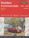 Holden Commercial WB 6 cyl 1980 1985 Gregorys Service Repair Manual   