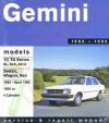 Holden Gemini TF TG 1982 1985 Gregorys Service Repair Manual   