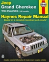 Jeep Grand Cherokee Haynes Service Repair Manual  1993-2004 